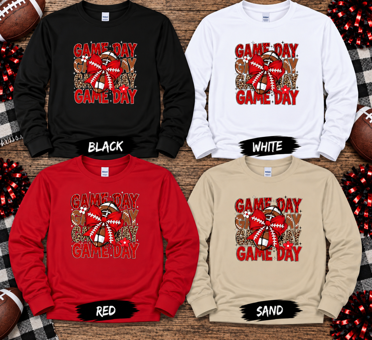 Game Day Long Sleeve TShirt
